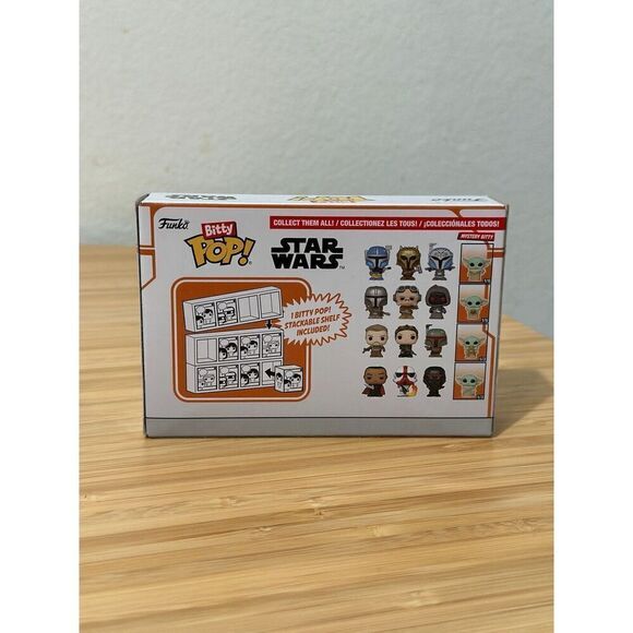 Funko Star Wars: the Mandalorian Heavy Mandalorian Bitty Pop! 4-Pack Figure - Picture 2 of 4